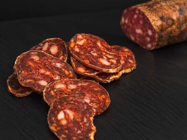 Chorizo de porc noir fumé artisanal - Thierry Salas