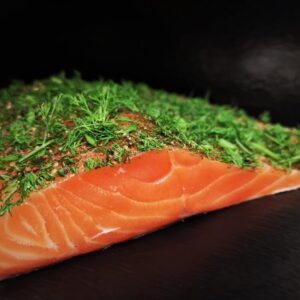 Le saumon gravlax - Tranchage scandinave